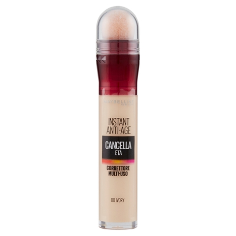 Maybelline New York Correttore Liquido Il Cancella Età, 00 Ivory
